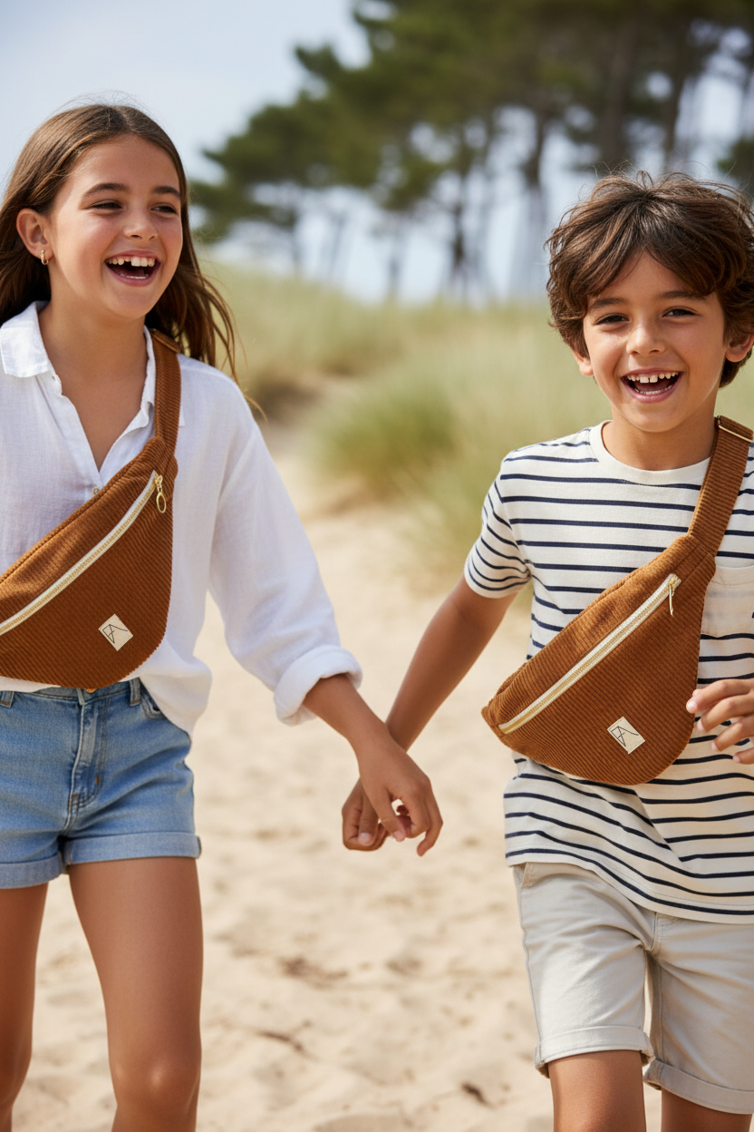 Sac banane Paolina XL camel