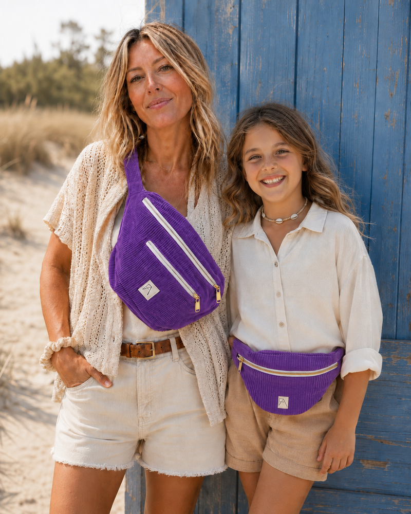 LE DUO FARANA - Paolina XL + Mimi violet