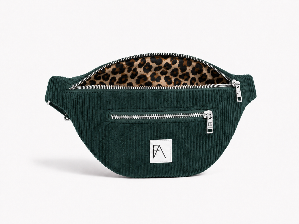 Sac banane Jenni vert sapin