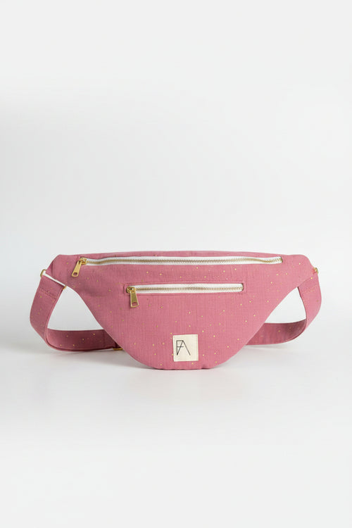 Sac banane Jenni rose poudré