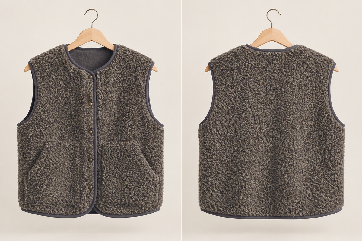 DUO Gilet louve + gilet cocoon