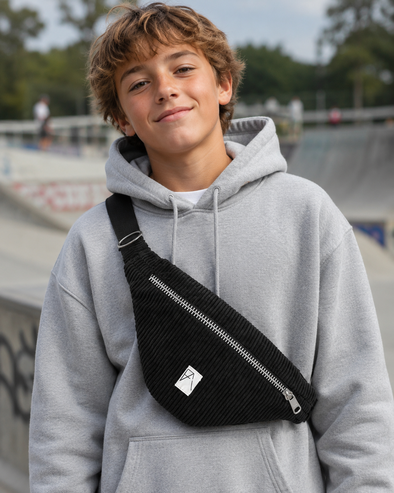 Sac banane Mimi enfant noir