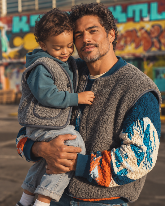 DUO Gilet louve + gilet cocoon