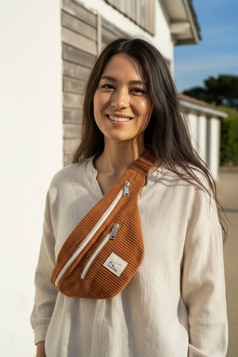 Sac banane Jenni camel