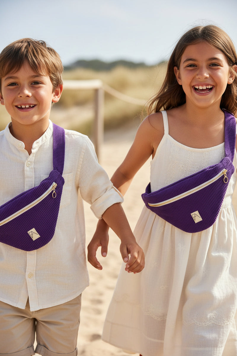 Sac banane Mimi enfant violet