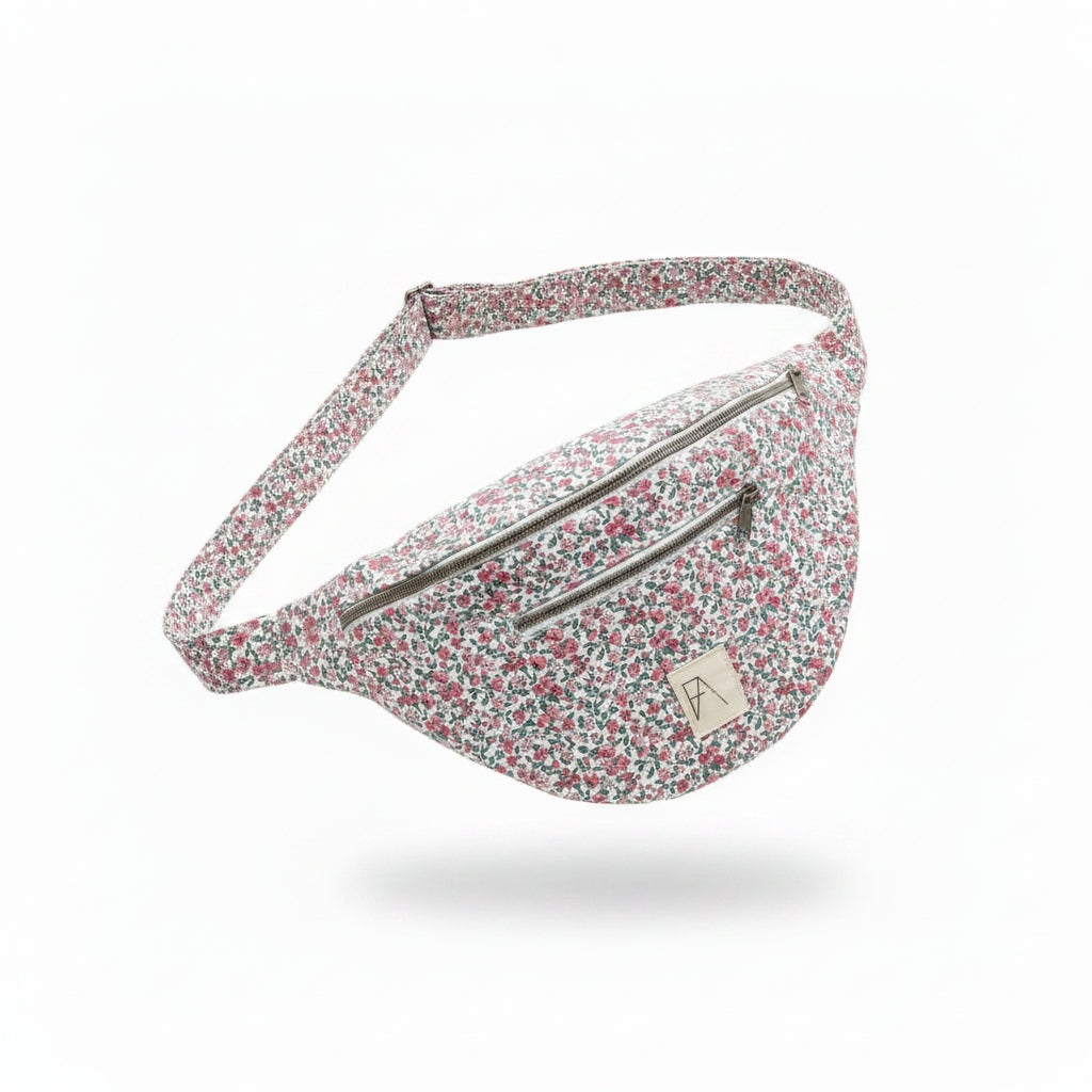 Sac banane Paolina XL fleuri 🌸