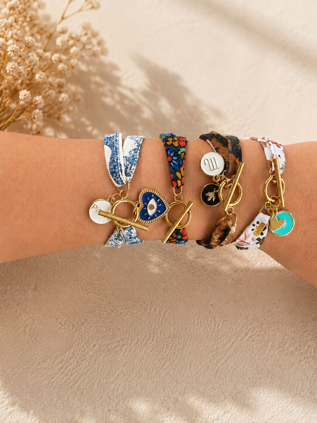 Bracelet en tissu