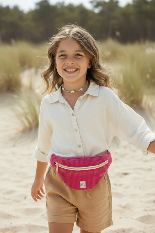 Sac banane Mimi fushia pour enfants