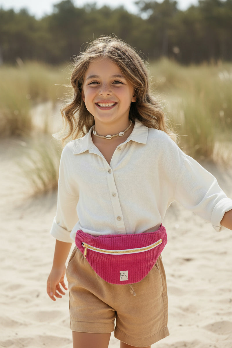 Sac banane Mimi fushia pour enfants