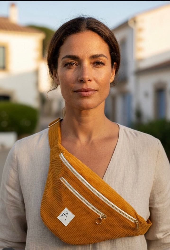 Sac banane Jenni jaune moutarde
