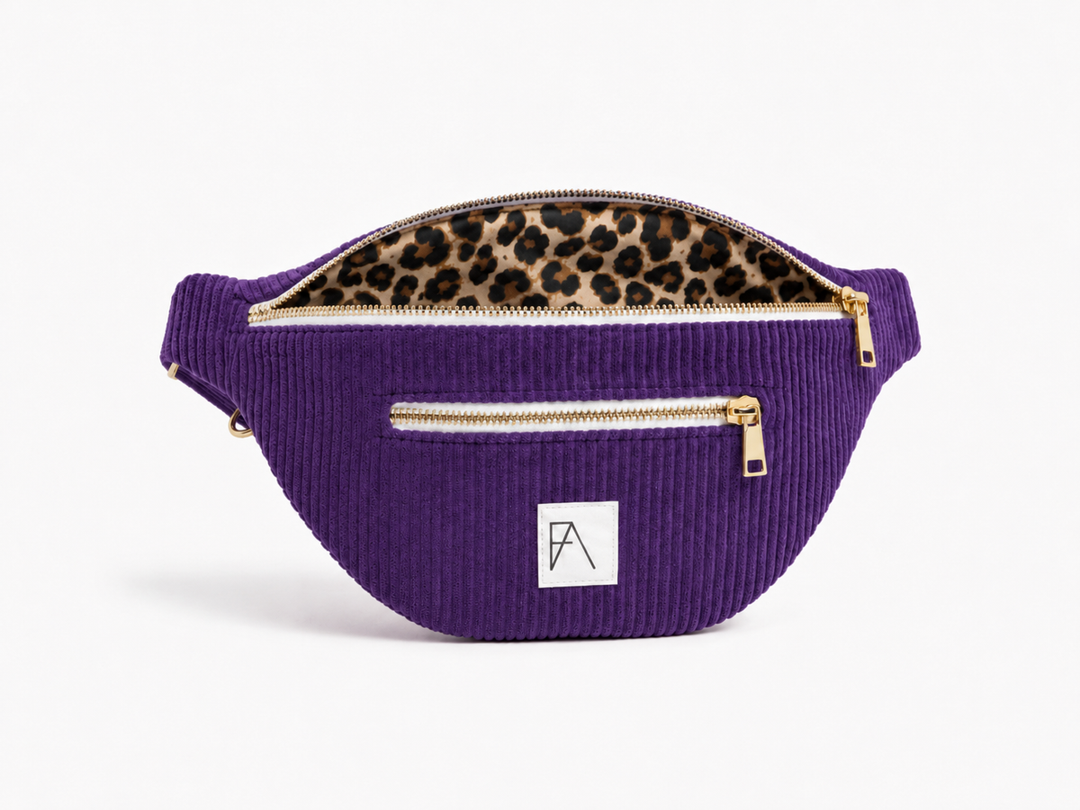 Sac banane Jenni violette